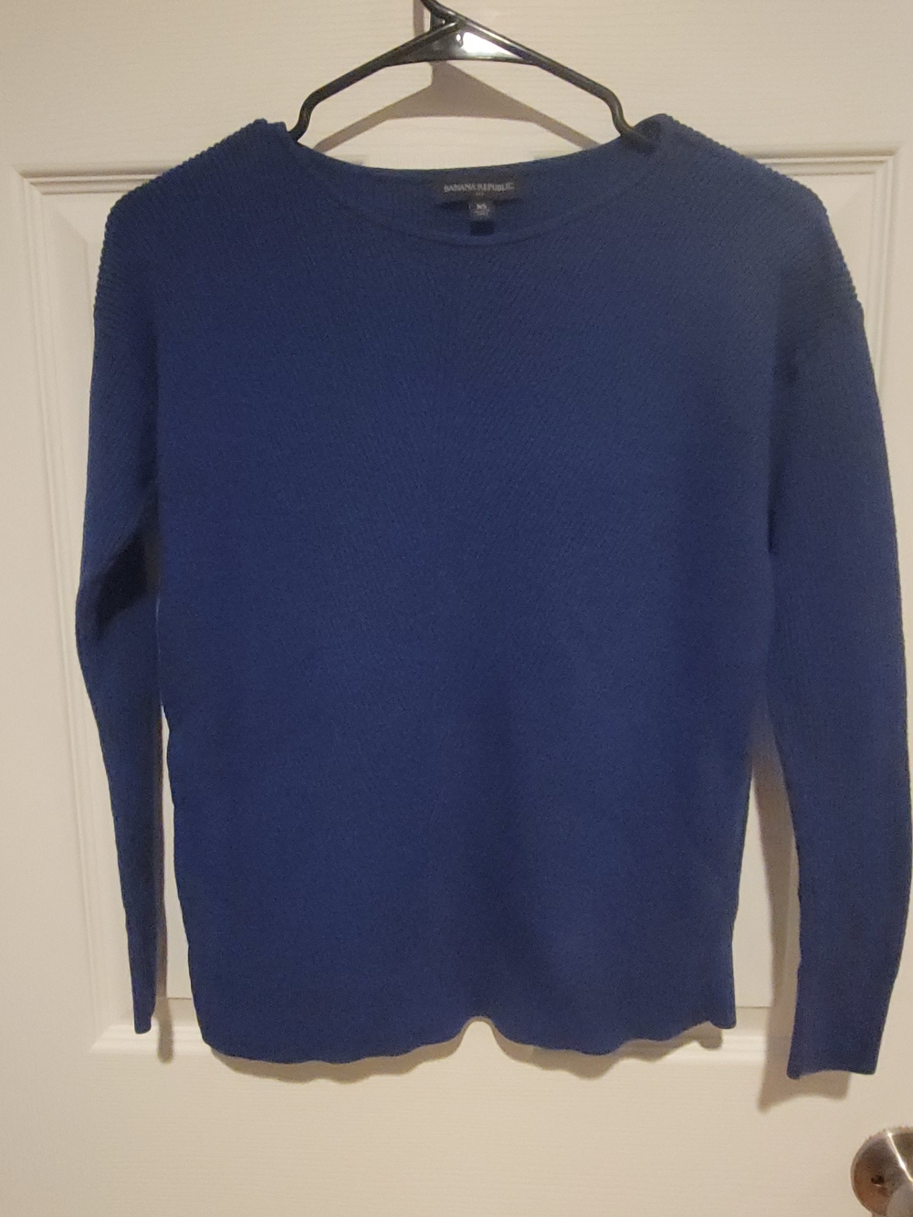 Banana Republic Women's Crewneck Sweater - Royal Blue